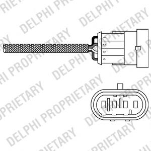 Sonda Lambda Sensor De Oxigeno Para Catalizador ES2023812B1 Delphi