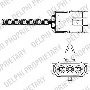 Sonda lambda ES1099212B1 Delphi