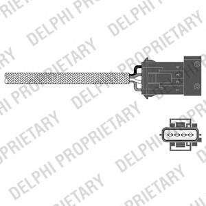 ES20341-12B1 Delphi sonda lambda sensor de oxigeno para catalizador