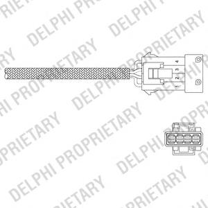 ES11035-12B1 Delphi sonda lambda