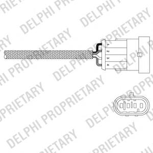 ES20345-12B1 Delphi sonda lambda sensor de oxigeno para catalizador