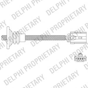 Sonda Lambda Sensor De Oxigeno Post Catalizador ES1103912B1 Delphi