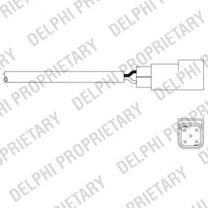 Sonda Lambda Sensor De Oxigeno Para Catalizador ES2033412B1 Delphi