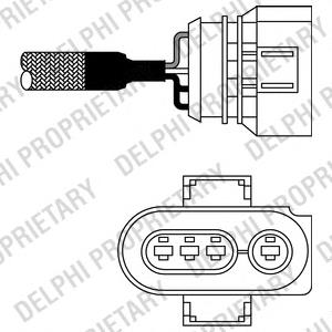 Sonda Lambda ES1097712B1 Delphi