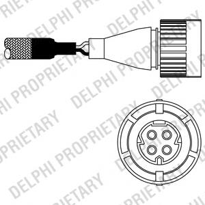 Sonda Lambda ES1098412B1 Delphi