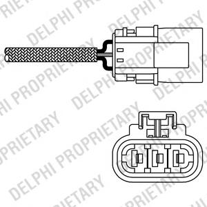 Sonda Lambda Sensor De Oxigeno Para Catalizador ES1045612B1 Delphi