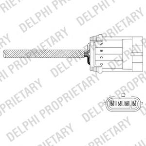 ES11049-12B1 Delphi sonda lambda sensor de oxigeno para catalizador