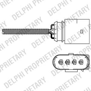 Sonda Lambda Sensor De Oxigeno Post Catalizador ES2028612B1 Delphi