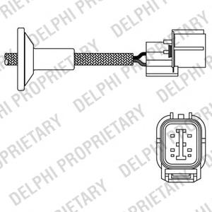 Sonda Lambda Sensor De Oxigeno Para Catalizador ES2005812B1 Delphi