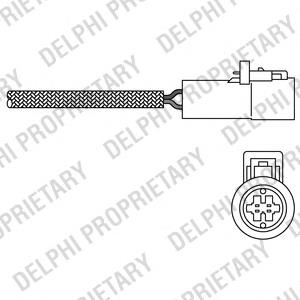 Sonda Lambda Sensor De Oxigeno Para Catalizador ES2015112B1 Delphi