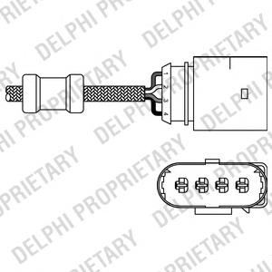 Sonda Lambda Sensor De Oxigeno Para Catalizador ES2016612B1 Delphi