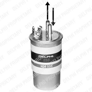 HDF535 Delphi filtro combustible