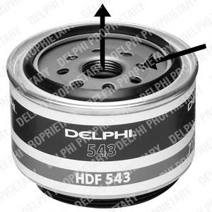 HDF543 Delphi filtro de combustible