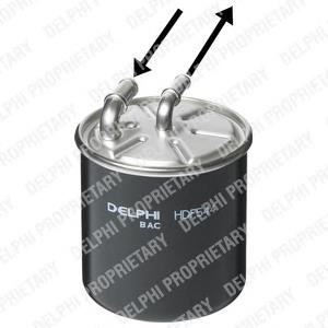 HDF544 Delphi Filtro de gasolina