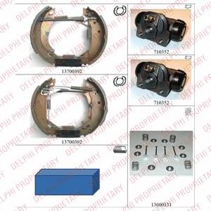 Kit de zapatas de frenos de tambor, con cilindros, completo Brembo K61053 precio, desde 102,23 EUR