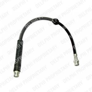 LH6457 Delphi tubo flexible de frenos trasero