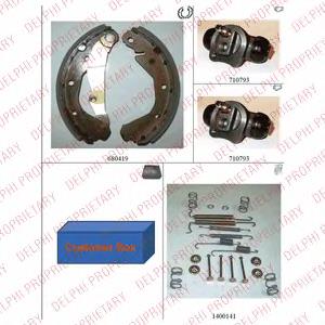 H59020 Brembo Zapatas de freno de tambor traseras