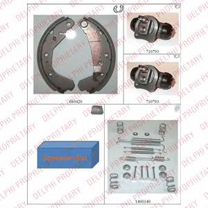 H59027 Brembo Zapatas de freno de tambor traseras