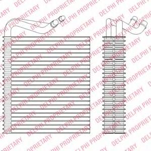 Evaporador, aire acondicionado TSP0525202 Delphi