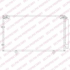 TSP0225690 Delphi condensador aire acondicionado