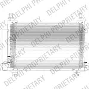 TSP0225624 Delphi condensador aire acondicionado