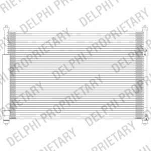 TSP0225623 Delphi condensador aire acondicionado