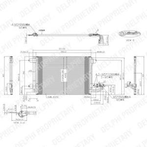 Aire acondicionado capacitor Delphi TSP0225482 precio, desde 113,57 EUR