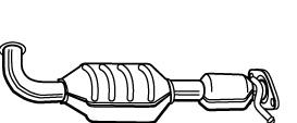 Catalizador 1251500 Ford