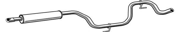 Silenciador central Bosal 291003 precio, desde 85,99 EUR
