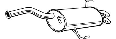 Comprar 190953 Bosal Silenciador trasero