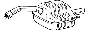 Comprar 1688 Polmostrow Silenciador trasero