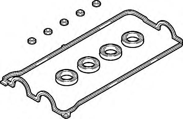 Juego de Juntas, Tapa de culata de cilindro, Anillo de junta 389310 Elring