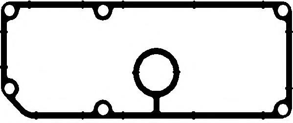 Junta, adaptador de filtro de aceite 124123 Diesel Technic