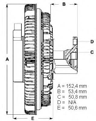 LK115 Beru embrague, ventilador del radiador