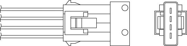 Sonda Lambda Sensor De Oxigeno Post Catalizador OPH012 Beru