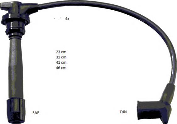 Cables de encendido KIA Cerato I