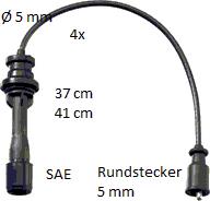 Juego de cables de encendido ZEF1642 Beru