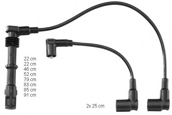 506 NGK Cables de alta tensión, juego