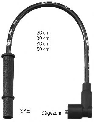 Juego de cables de encendido ZEF1627 Beru