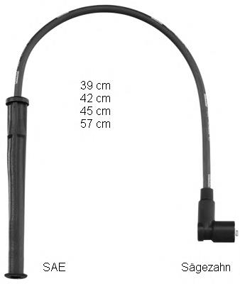 Juego de cables de encendido ZEF1602 Beru