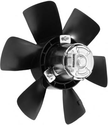 Ventilador de refrigeración completo derecho (motor y hélice) LE001 Beru