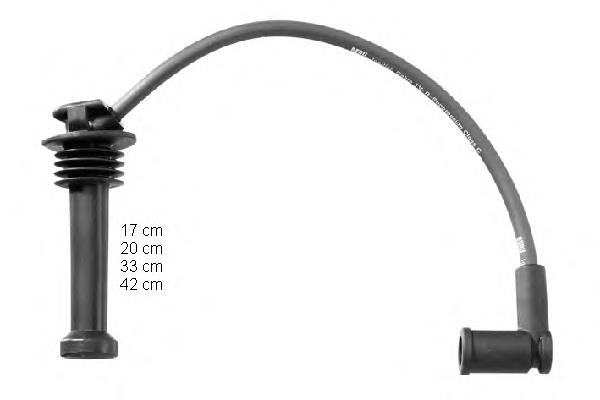 Comprar ZEF1549 Beru Cable de bujía