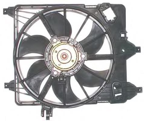 LE710 Beru difusor de radiador, ventilador de refrigeración, condensador del aire acondicionado, completo con motor y rodete