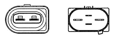 LE046 Beru Ventilador eléctrico de refrigeración completo izquierdo (motor y hélice)