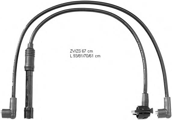 ZEF1131 Beru cables de bujías