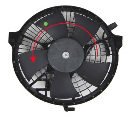 LE090 Beru Ventilador eléctrico de intercooler completo (motor y hélice)