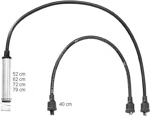 Cables de bujías 817 NGK