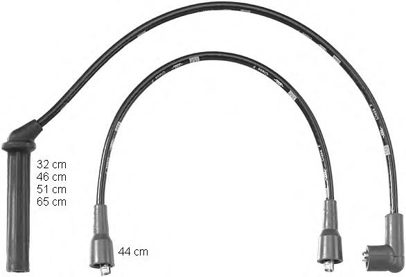 Juego de cables de encendido ZEF1169 Beru