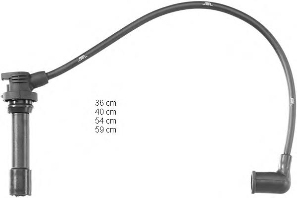Juego de cables de bujias Beru ZEF1166 precio, desde 37,61 EUR