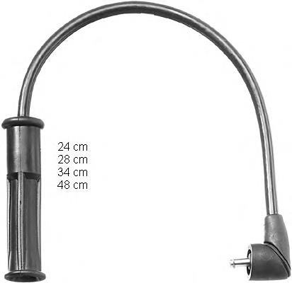 Juego de cables de bujias Beru ZEF1128 precio, desde 34,86 EUR